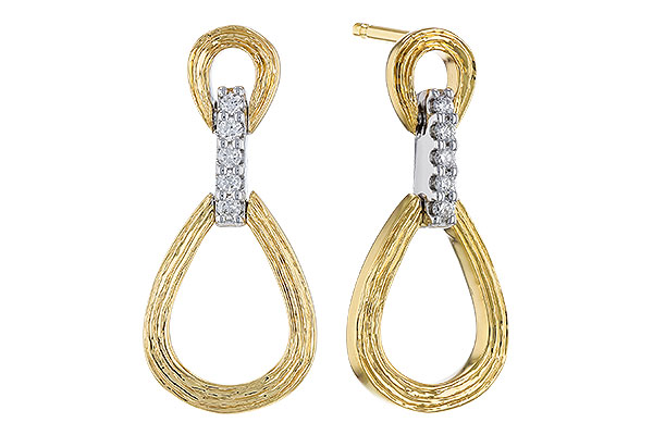 A320-10670: EARRINGS .07 TW