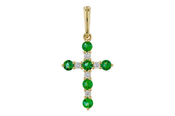 A320-11598: PENDANT .27 TW EMERALD .35 TGW