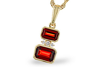 A320-11607: NECK .98 TW GARNET 1.01 TGW