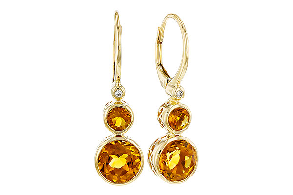 A321-00670: EARR 2.74 TW CITRINE 2.76 TGW (4MM/7MM CIT)