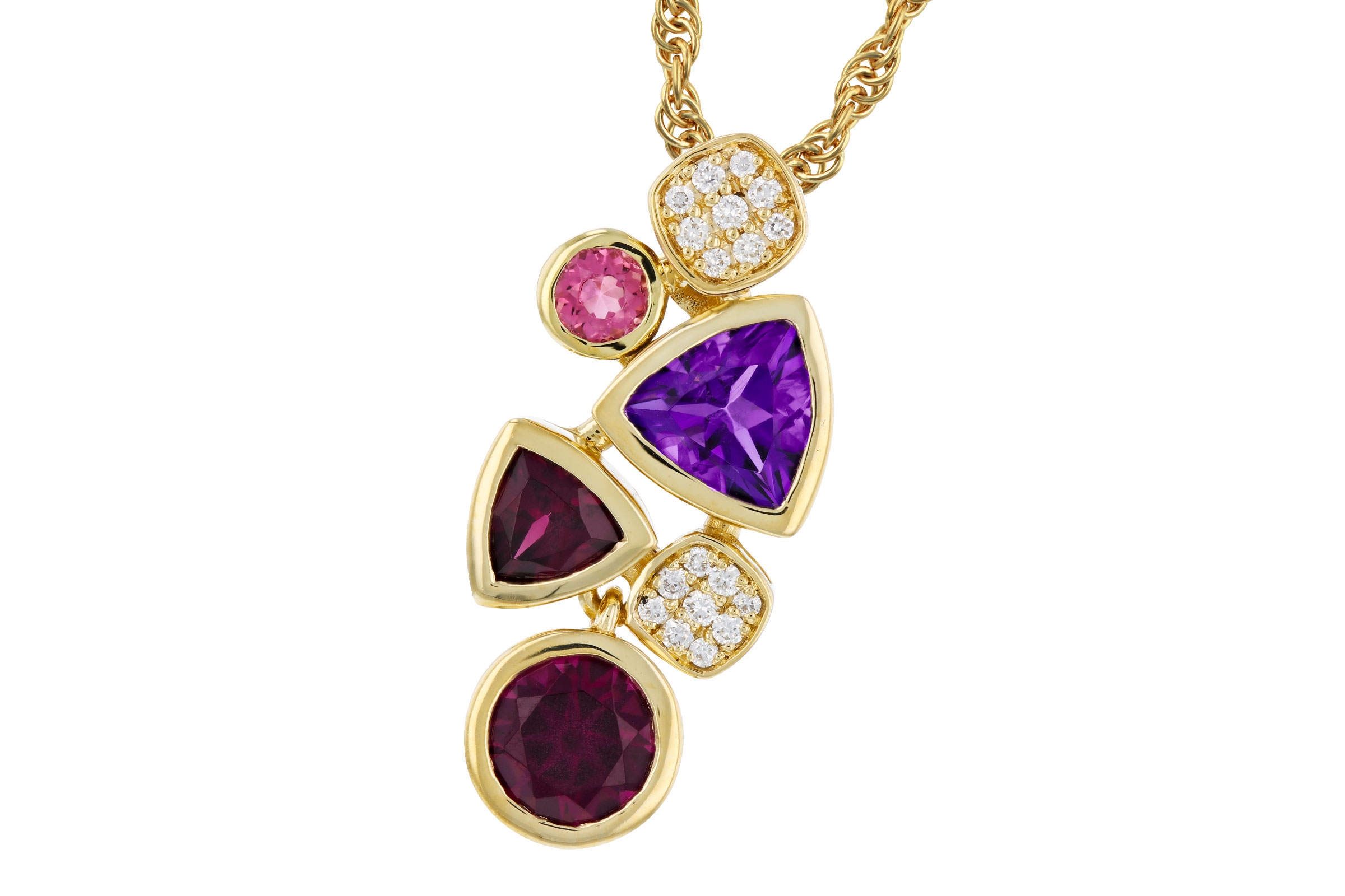 A321-02525: NECKLACE 1.34 SEMI-PREC (AM,RHO,PT) 1.40 TGW