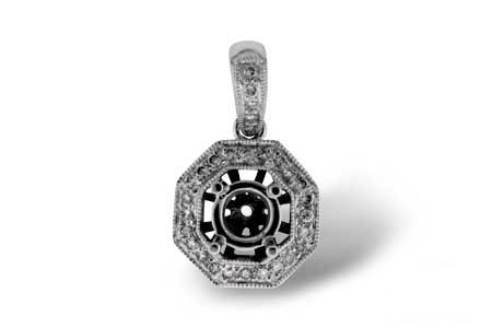 B051-94352: SEMI PENDANT .13 TW