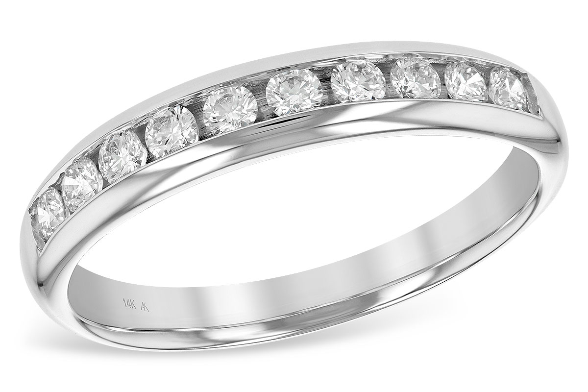 B138-33434: LDS WED RG .32 TW (10 STONES)