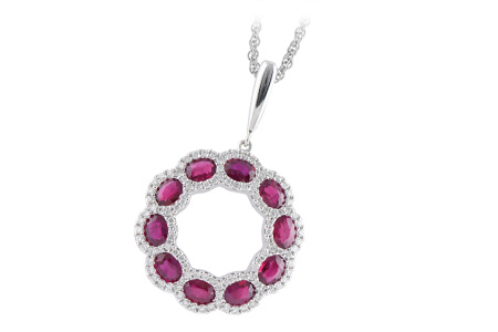 B233-76170: NECK 2.00 RUBY 2.38 TGW