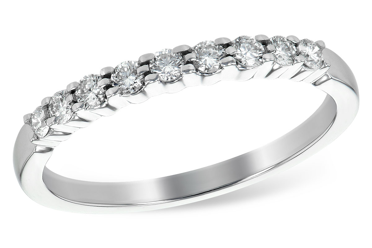 B234-68870: LDS WED RG .25 TW (9 STONES)