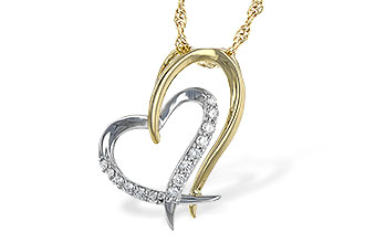 B235-57961: NECKLACE .15 TW
