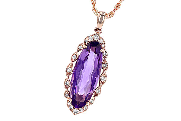 B235-62470: NECK 3.60 AMETHYST 3.74 TGW