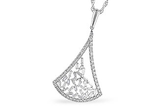 B318-33398: NECKLACE .50 TW