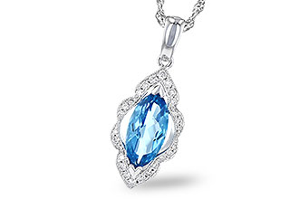 B318-34352: NECK 1.26 BLUE TOPAZ 1.37 TGW
