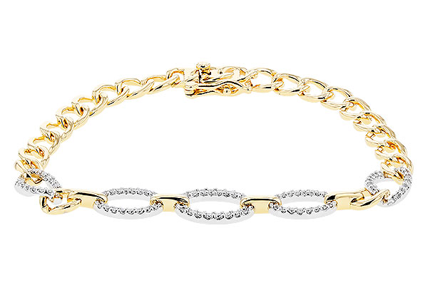 B319-20679: BRACELET .75 TW (INCLUDES BAR LINKS)