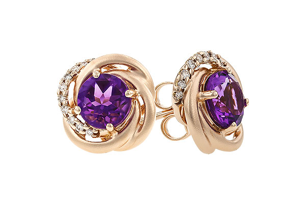 B319-22543: EARR 1.35 TW AMETHYST 1.44 TGW