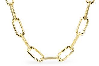 B319-24334: PAPERCLIP LG (4.0MM, 14KT, 24IN, LOBSTER CLASP)
