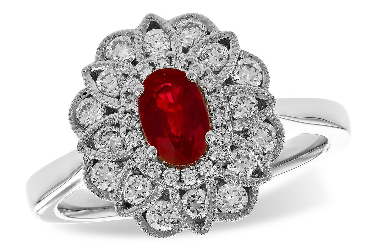 B319-26125: LDS RG .55 TW RUBY 1.07 TGW (6x4MM RUBY)