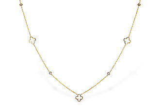 B320-11598: NECKLACE .20 TW (18")