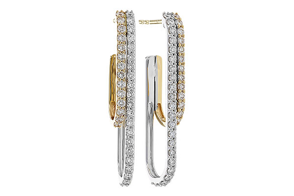 B320-12470: EARRING .98 TW