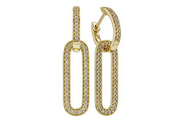 B320-12543: EARRINGS .54 TW