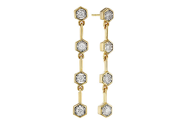 B320-16143: EARRINGS .25 TW