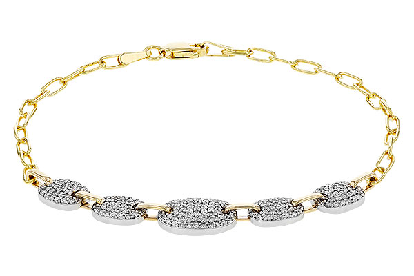 B320-17007: BRACELET .75 TW (7")