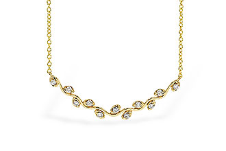 B320-17043: NECKLACE .25 TW (18")