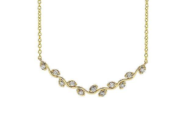 B320-17043: NECKLACE .25 TW (18")