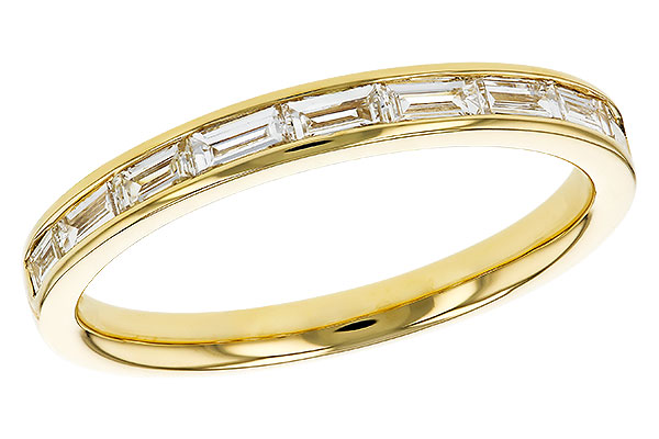 B321-00652: LDS DIA WED RG .44 TW BAGUETTES