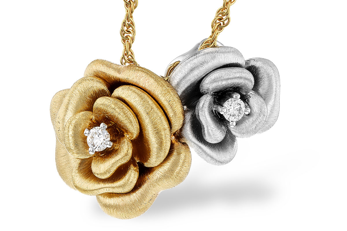 B321-00698: NECKLACE .06 TW
