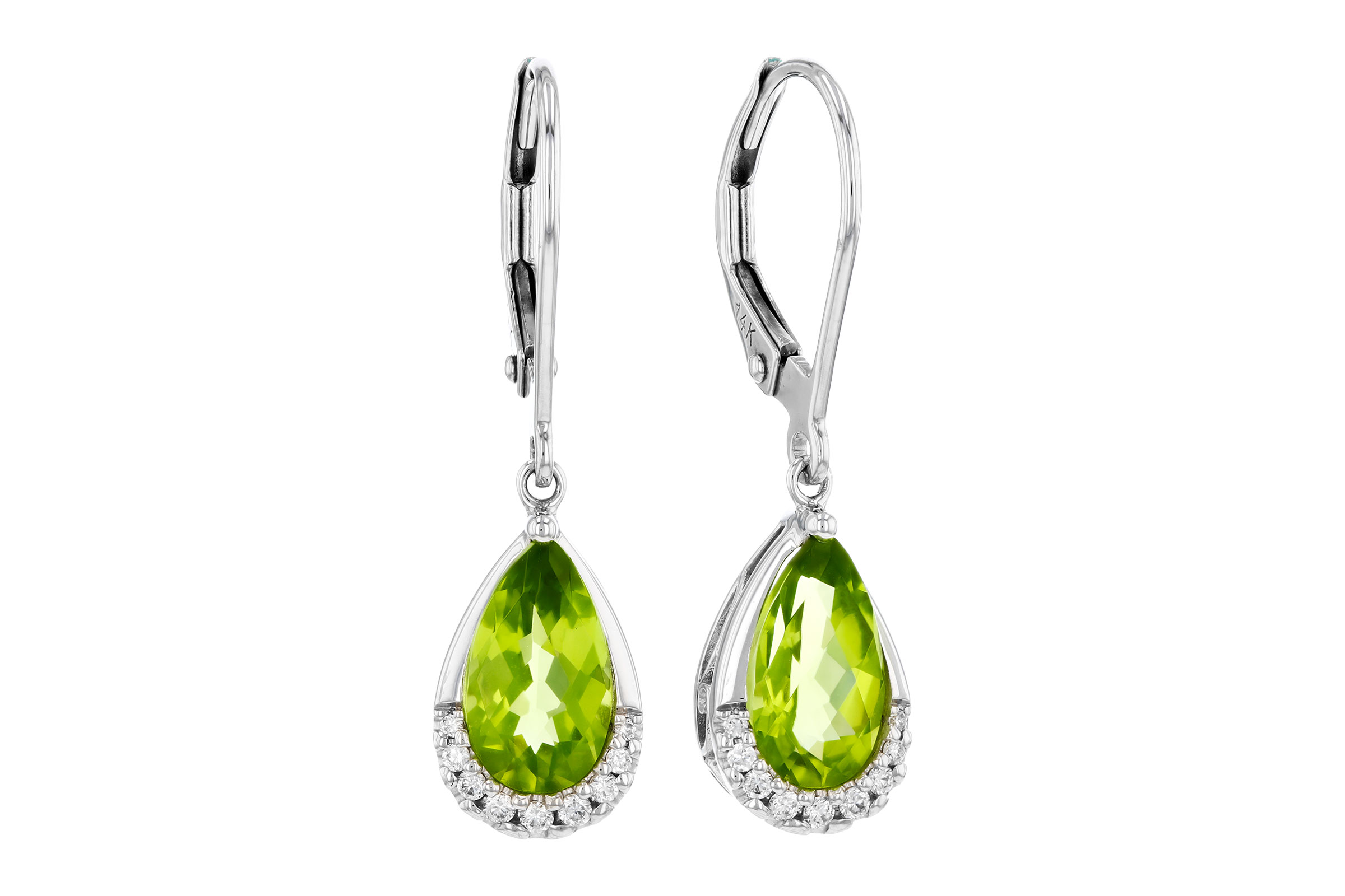 B321-02470: EARR 1.85 PERIDOT 1.94 TGW (9x5MM PS)