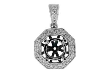 C141-02534: SEMI PENDANT .25 TW