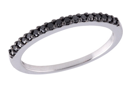 C230-17070: LDS WED RG .16 TW BLACK DIAS