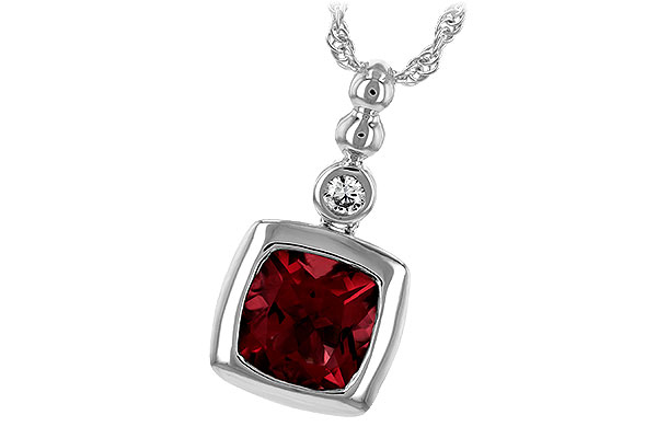 C234-68861: NECK 1.40 GARNET 1.44 TGW