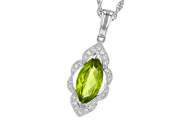 C235-60707: NECK .94 PERIDOT 1.05 TGW