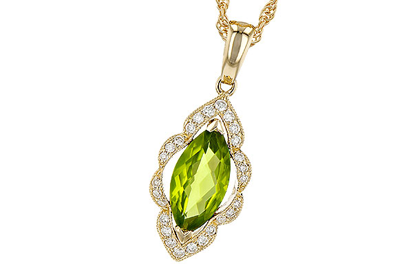 C235-60707: NECK .94 PERIDOT 1.05 TGW