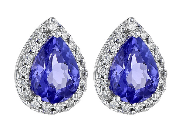 C235-60716: EARR 1.15 TW TANZANITE 1.32 TGW