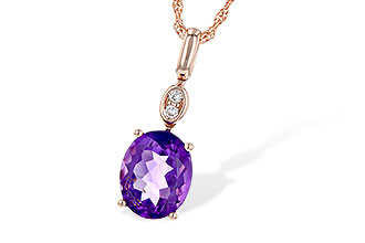 C235-63370: NECK 2.10 AMETHYST 2.13 TGW (10x8MM AMY)