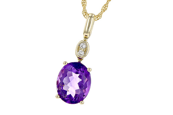 C235-63370: NECK 2.10 AMETHYST 2.13 TGW (10x8MM AMY)