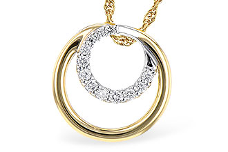 C318-34334: NECKLACE .15 TW