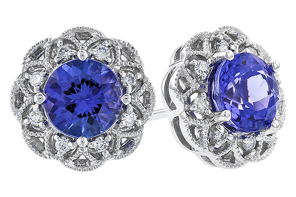 C319-21634: EARR 1.45 TW TANZANITE 1.56 TGW
