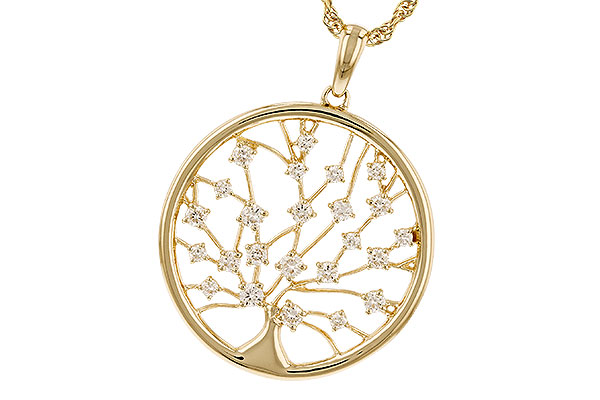 C319-23388: NECKLACE .32 TW