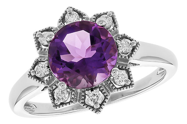 C319-23452: LDS RG 1.70 AMETHYST 1.84 TGW (8MM RD)