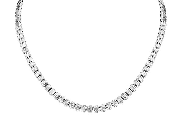 C319-24279: NECKLACE 8.25 TW E.C. DIAS (16 INCHES)