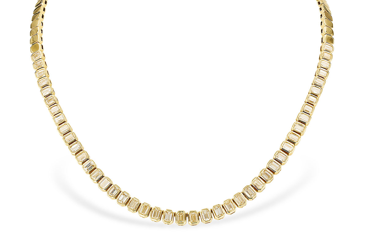 C319-24279: NECKLACE 8.25 TW E.C. DIAS (16 INCHES)