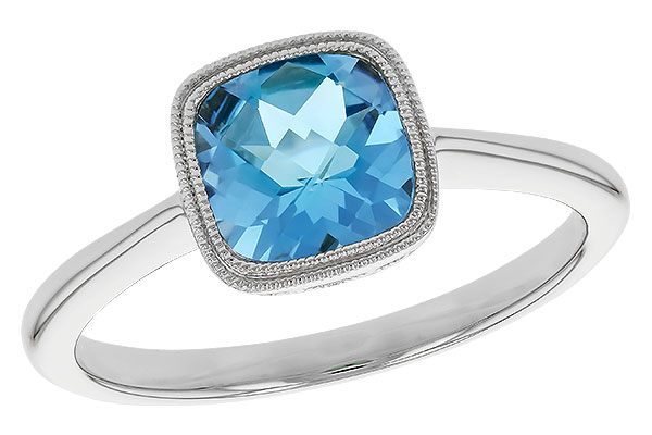 C319-25188: LDS RG 1.45 CT SWISS BLUE TOPAZ