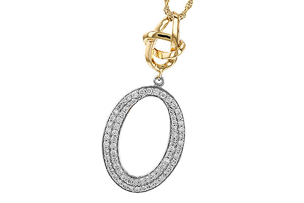 C319-26107: NECKLACE .50 TW