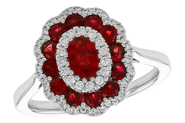 C319-27079: LDS RG 1.29 TW RUBY 1.52 TGW (6x4 MM RUBY)