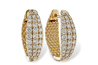C320-13370: EARRINGS 1.50 TW