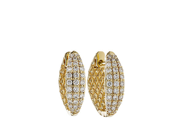 C320-13416: EARRINGS .50 TW