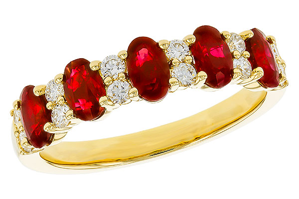 C320-13425: LDS WED RG 1.51 TW RUBY 1.80 TGW