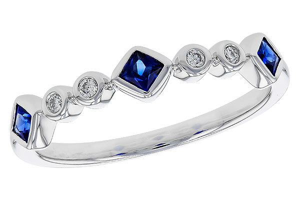 C320-14279: LDS WED RG .25 SAPPHIRE .30 TGW