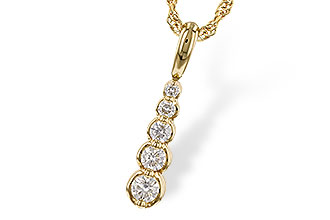 C320-15216: NECKLACE .25 TW