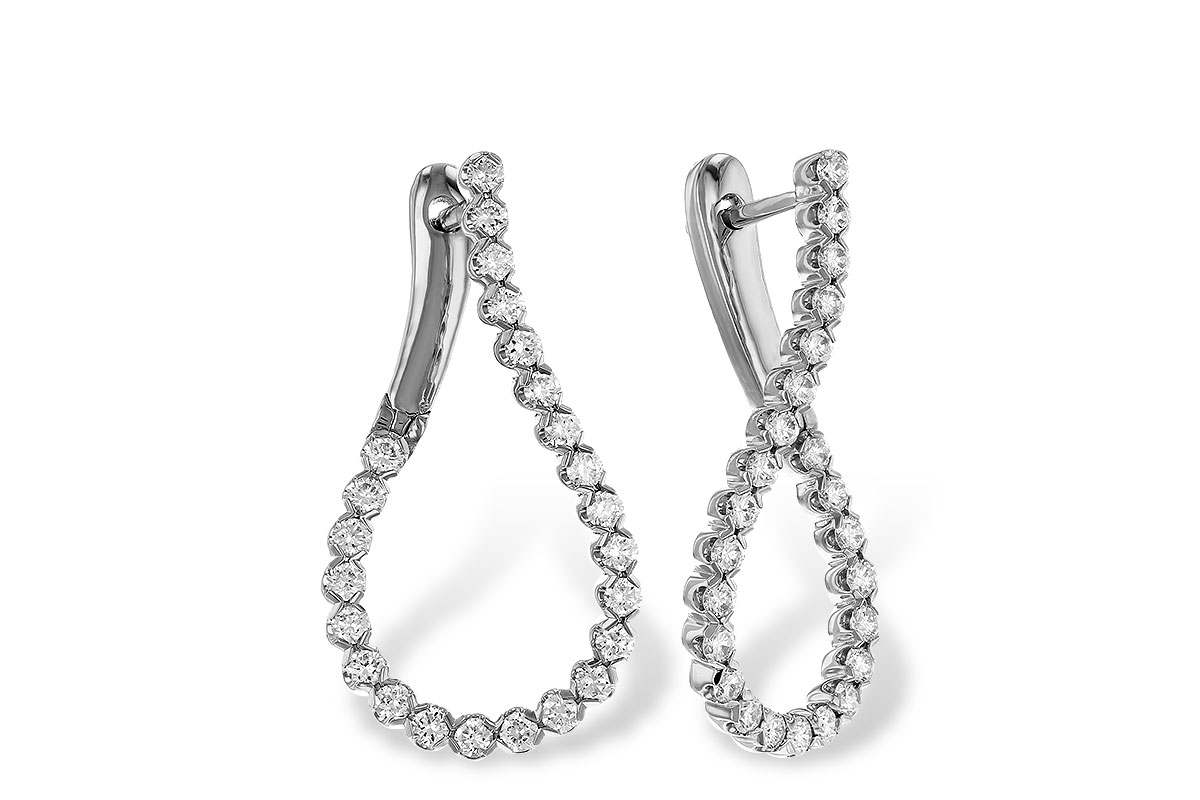 C320-16143: EARRINGS 1.00 TW